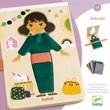 Edukacinis medinis žaidimas - Aprangos 3 Edukacinis medinis žaidimas - Aprangos 3