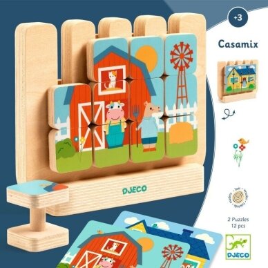 Edukacinis medinis žaidimas Casamix 3