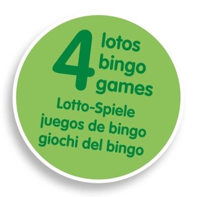 Edukacinis žaidimas - Eduludo - Skaičių bingo (4 žaidimai) 2