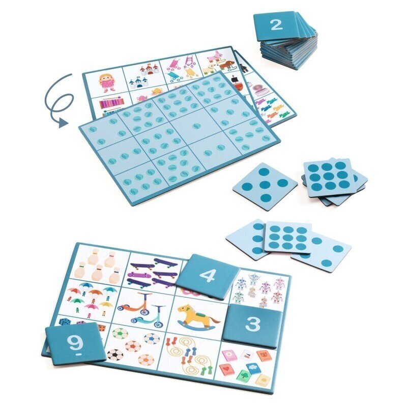 Edukacinis žaidimas - Eduludo - Skaičių bingo (4 žaidimai) 1
