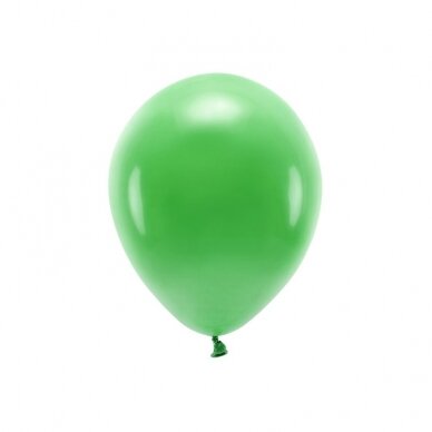 Ekologiški balionai "Pasteliniai žali", 10vnt