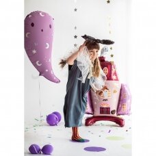Folinis balionas Violetinis vaiduoklis 41x70 cm
