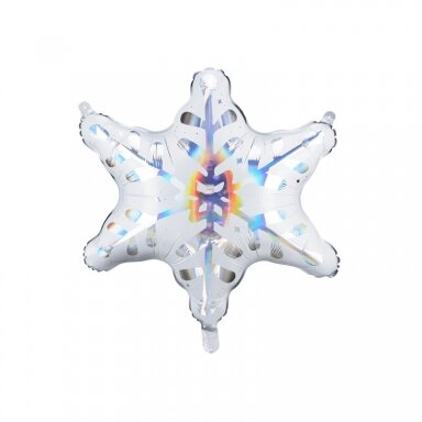 Folinis balionas Snaigė, 64x66cm Folinis balionas Snaigė, 64x66cm