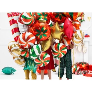 Folinis balionas Saldainis ryškus, 35cm Folinis balionas Saldainis ryškus, 35cm