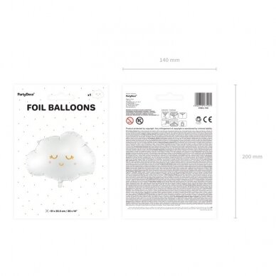 Folinis balionas Debesėlis 51x35.5cm 2