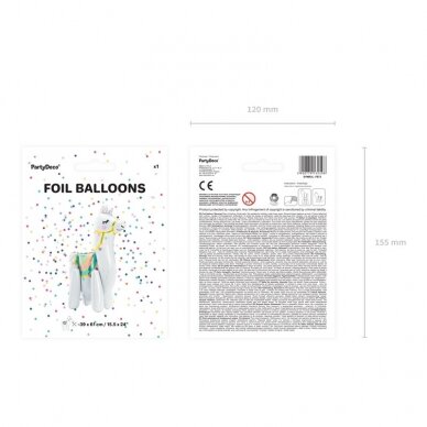 Folinis balionas "Lama" 3
