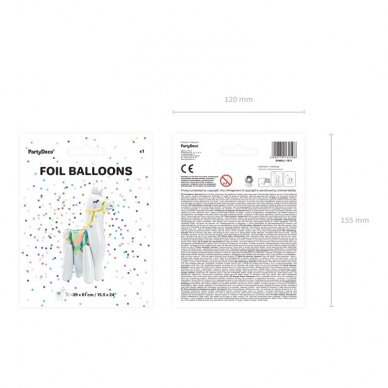 Folinis balionas "Lama" 3