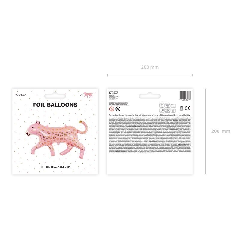 Folinis balionas "Leopardas" 3 Folinis balionas "Leopardas" 3