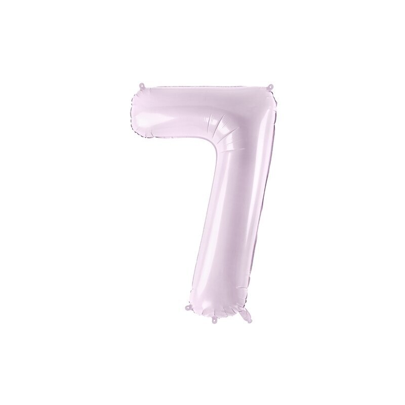 Folinis balionas skaičius 7, violetinis 72cm