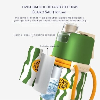 Gertuvė su purškikliu, 500ml violetinė 3