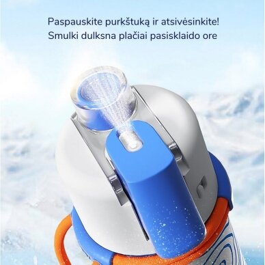 Gertuvė su purškikliu, 500ml violetinė 5