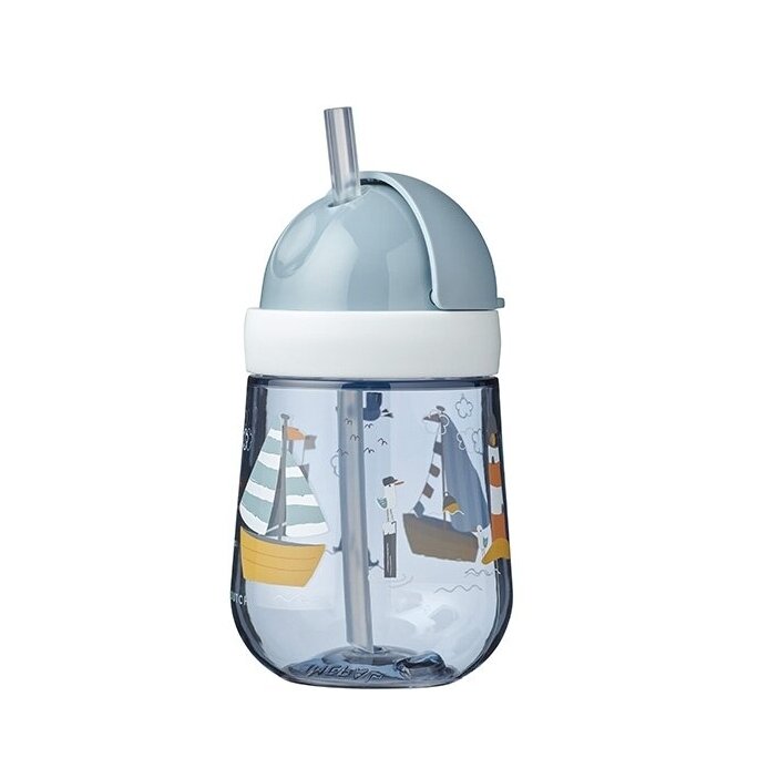 Gertuvė su šiaudeliu Jūreiviai 300ml Gertuvė su šiaudeliu Jūreiviai 300ml