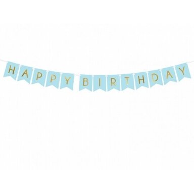 Girlianda melsva Happy Birthday, 15x175 Girlianda melsva Happy Birthday, 15x175