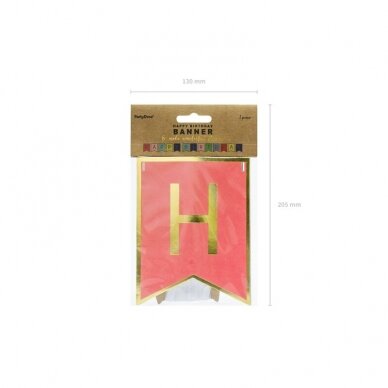 Girlianda marga Happy Birthday, 15x175 2 Girlianda marga Happy Birthday, 15x175 2