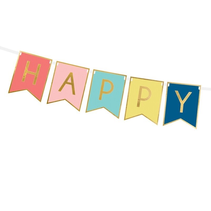 Girlianda marga Happy Birthday, 15x175 1 Girlianda marga Happy Birthday, 15x175 1