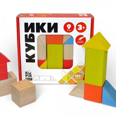 Igroteco Kaladėlių Mini rinkinys, 9 det. Igroteco Kaladėlių Mini rinkinys, 9 det.