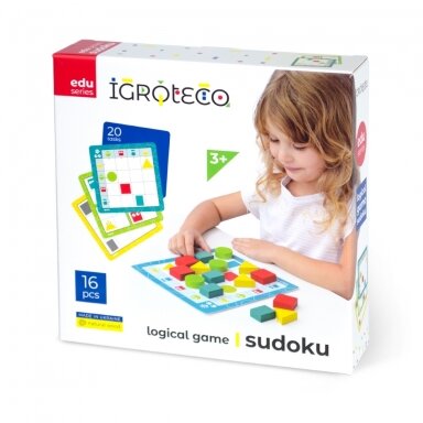 Igroteco loginis žaidimas Sudoku, 16 det. Igroteco loginis žaidimas Sudoku, 16 det.