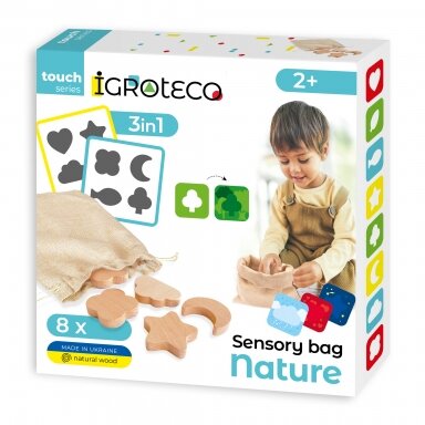 Igroteco sensorinis žaidimas, Gamta, 2+ Igroteco sensorinis žaidimas, Gamta, 2+