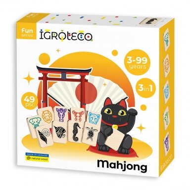 Igroteco žaidimas, Mahjong, 49 det. Igroteco žaidimas, Mahjong, 49 det.