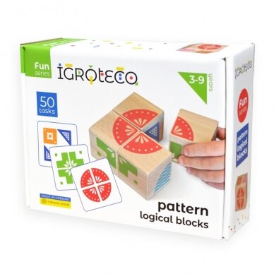Igroteco loginės kaladėlės pagal paveikslėlį Igroteco loginės kaladėlės pagal paveikslėlį
