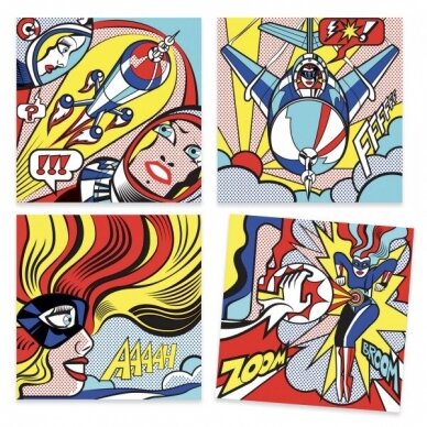 Įkvėpta menininko - Pieškite ir kurkite - Superherojai 3 Įkvėpta menininko - Pieškite ir kurkite - Superherojai 3
