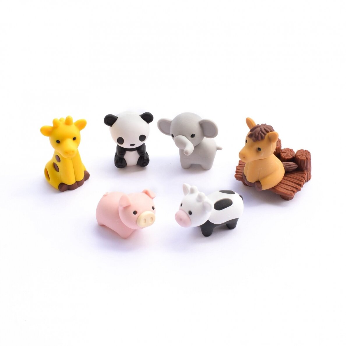 IWAKO trintukas „Gyvūnas“ (žirafa, panda arba drambliukas) IWAKO trintukas „Gyvūnas“ (žirafa, panda arba drambliukas)