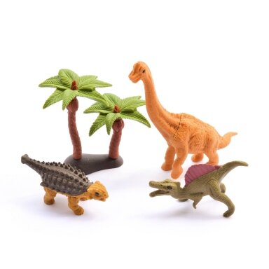 IWAKO trintukų rinkinys „Dinosaur 2“ IWAKO trintukų rinkinys „Dinosaur 2“