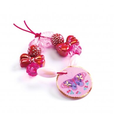 Karoliukai papuošalų gamybai "Drugeliai" 4