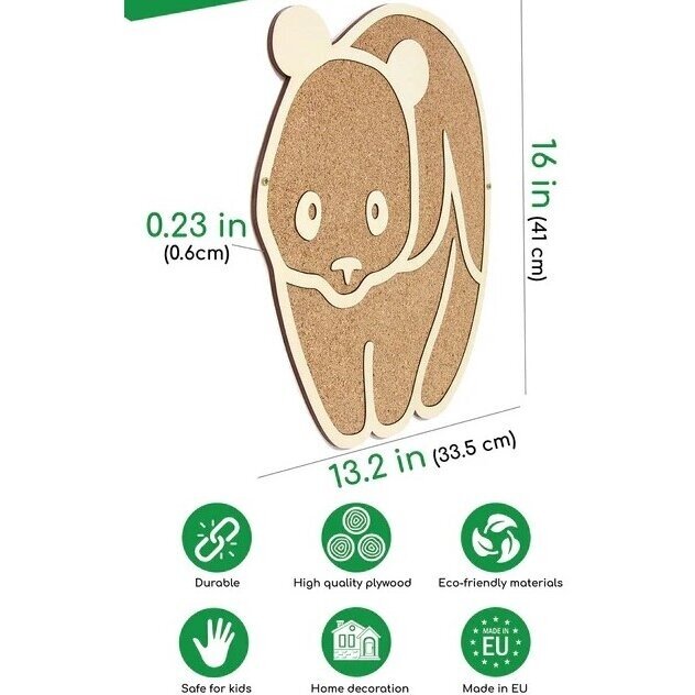 Kamštinė lenta ''Panda'' 2 Kamštinė lenta ''Panda'' 2