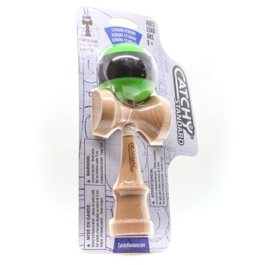 Kendama žaislas, medinis/žalias Kendama žaislas, medinis/žalias