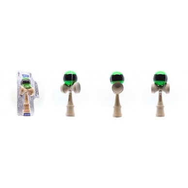 Kendama žaislas, medinis/žalias 2 Kendama žaislas, medinis/žalias 2
