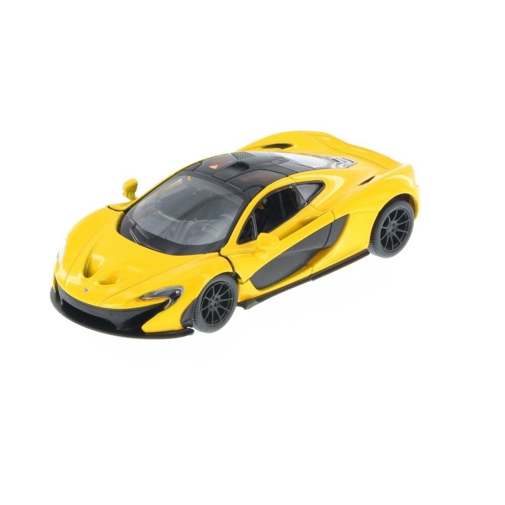 KiNSMART automobilis, McLaren P1, geltonas KiNSMART automobilis, McLaren P1, geltonas