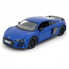 KiNSMART automobilis, 2020 Audi R8 Coupé, mėlynas