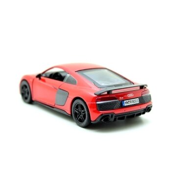 KiNSMART automobilis, 2020 Audi R8 Coupé, raudonas KiNSMART automobilis, 2020 Audi R8 Coupé, raudonas