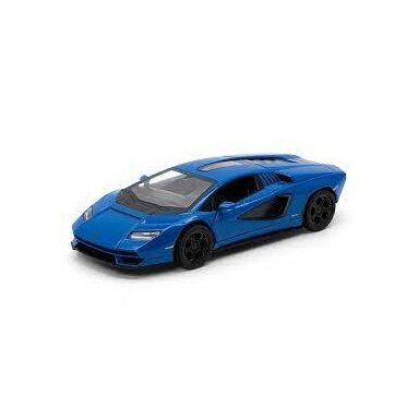 KiNSMART automobilis, Lamborghini Countach LPI 800-4, mėlynas
