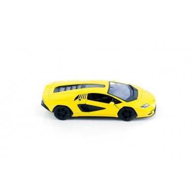 KiNSMART automobilis, Lamborghini Countach LPI 800-4, geltonas 1 KiNSMART automobilis, Lamborghini Countach LPI 800-4, geltonas 1