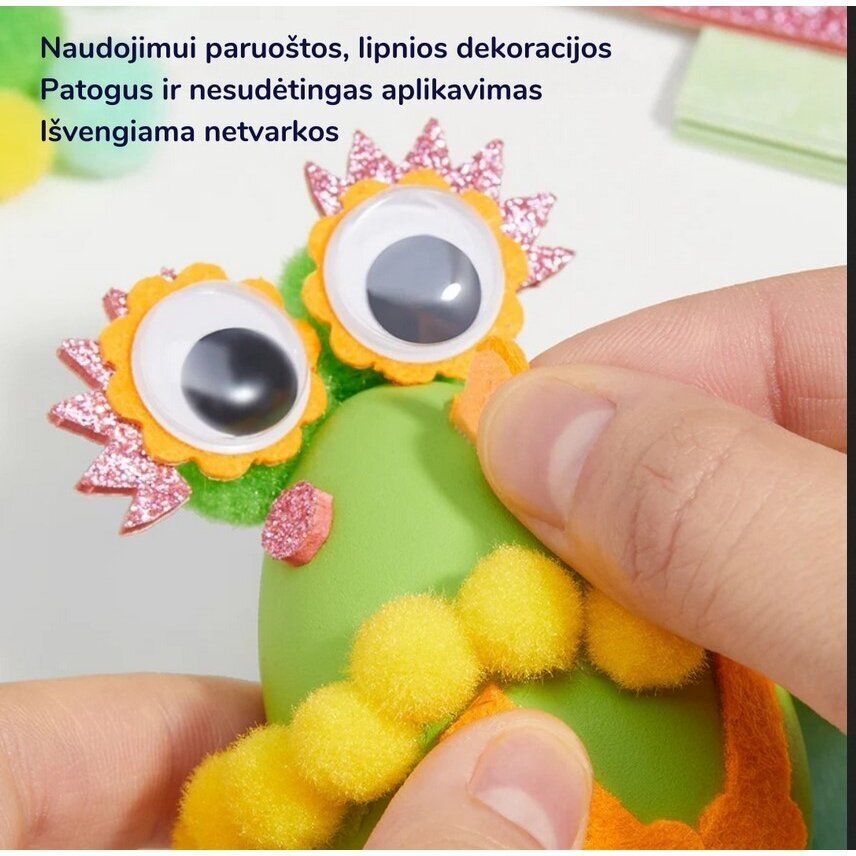 Kiaušinių dekoravimo rinkinys 3 Kiaušinių dekoravimo rinkinys 3