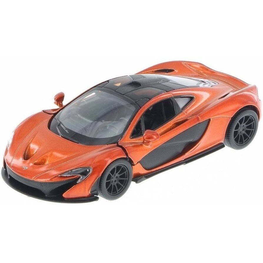 KiNSMART automobilis, McLaren P1, oranžinis KiNSMART automobilis, McLaren P1, oranžinis