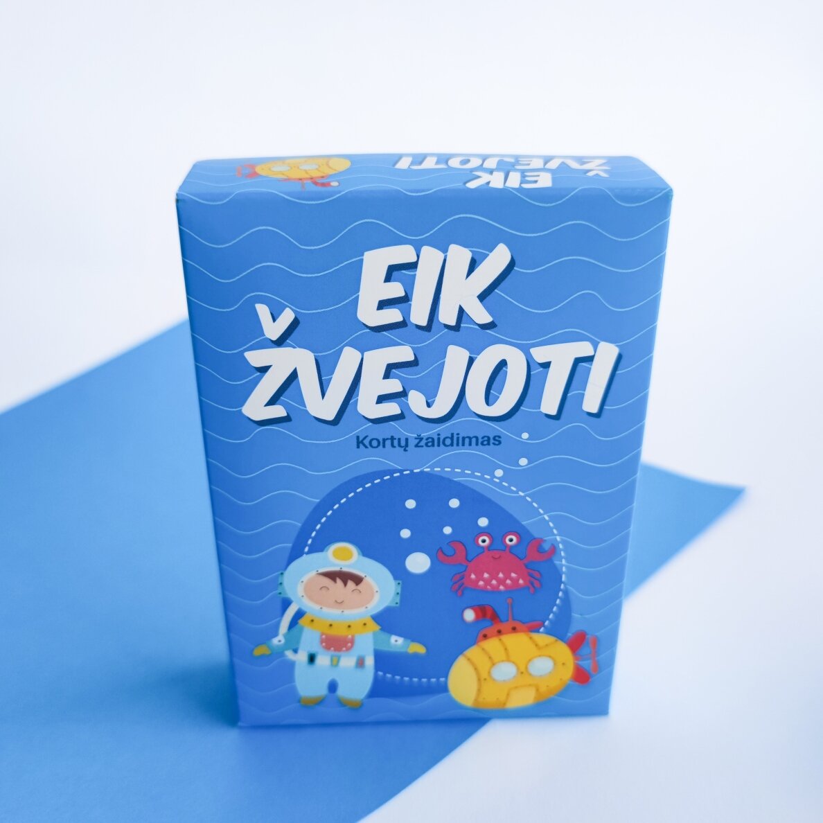 Kortų žaidimas "Eik žvejoti" 3 Kortų žaidimas "Eik žvejoti" 3