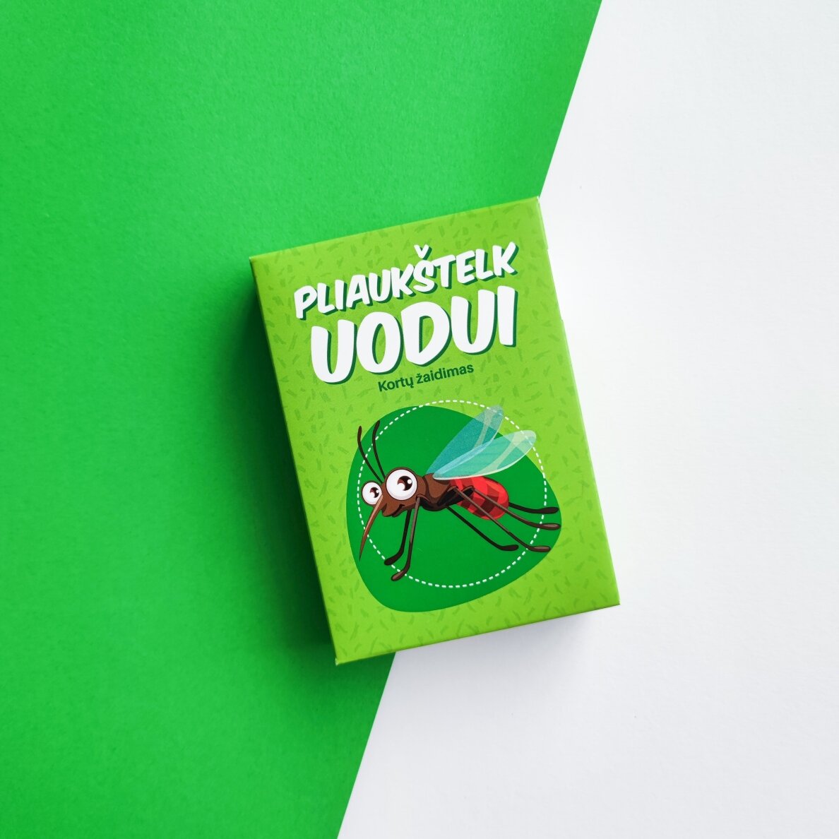 Kortų žaidimas "Pliaukštelk uodui" 3 Kortų žaidimas "Pliaukštelk uodui" 3
