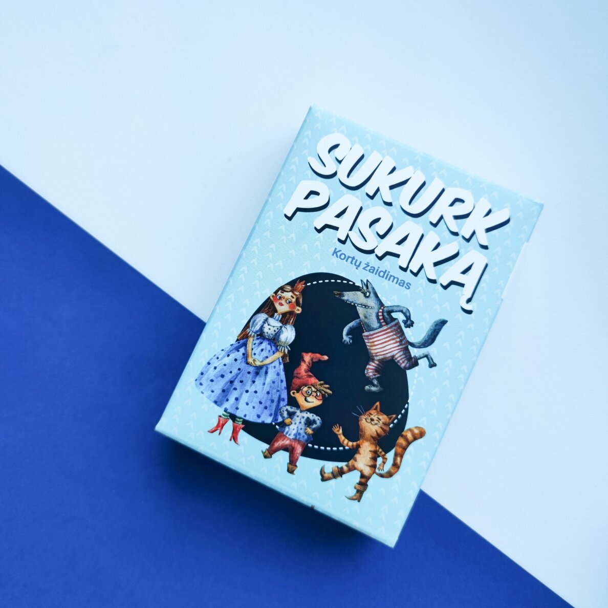 Kortų žaidimas "Sukurk pasaką" 3 Kortų žaidimas "Sukurk pasaką" 3
