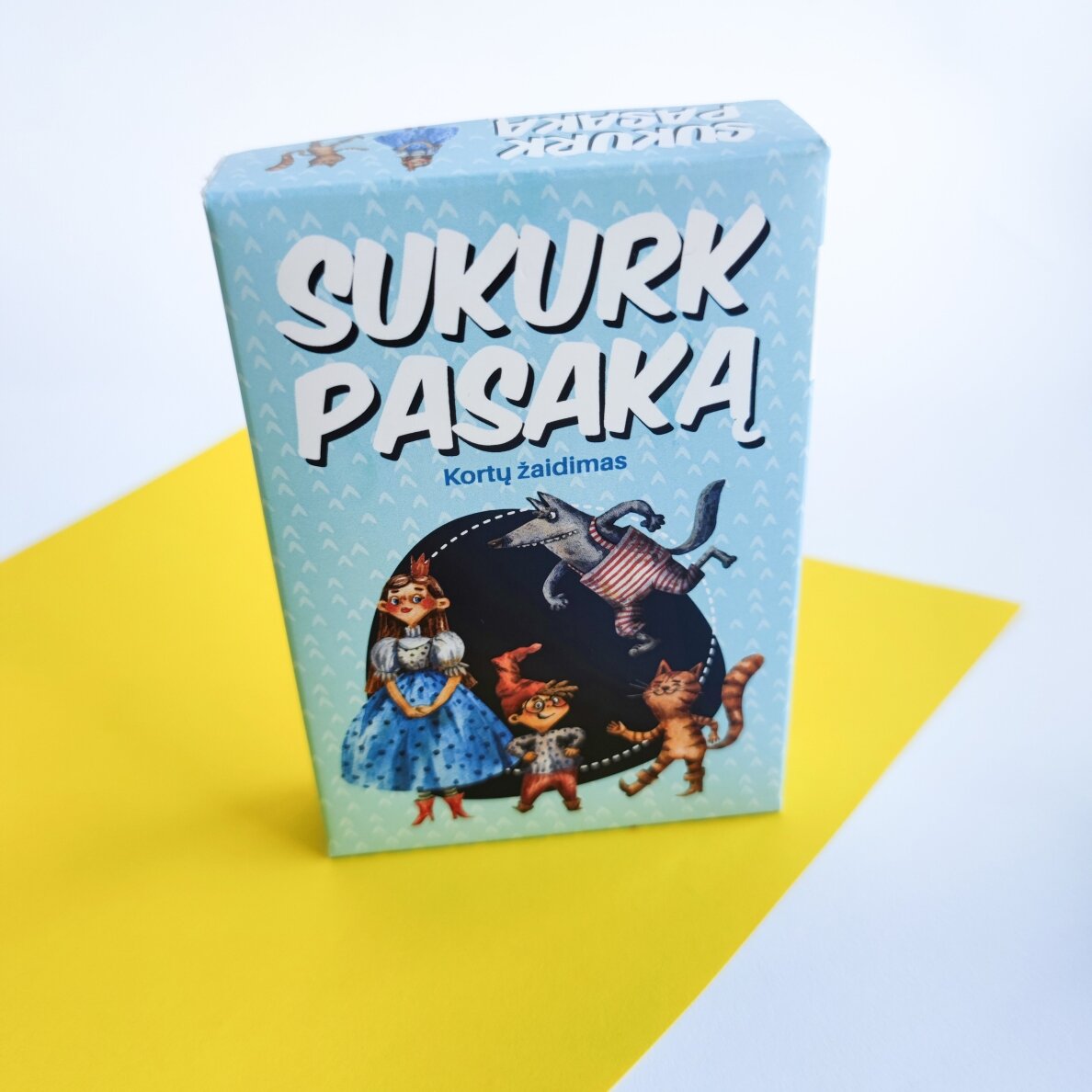 Kortų žaidimas "Sukurk pasaką" 4 Kortų žaidimas "Sukurk pasaką" 4