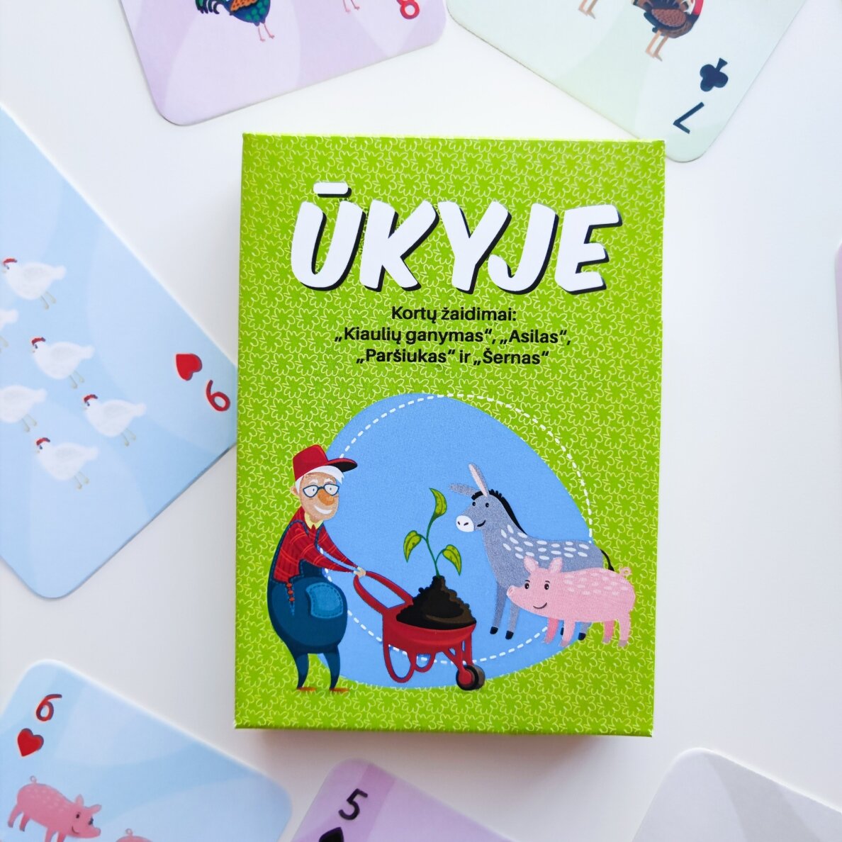 Kortų žaidimas "Ūkyje" (ENG) 2