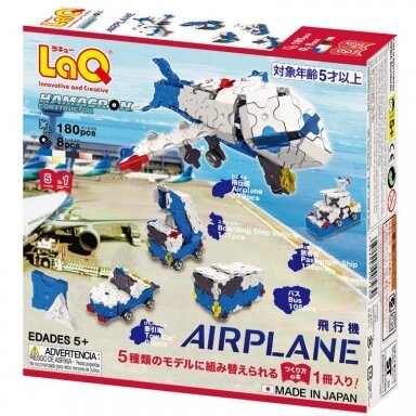 Konstruktorius LaQ „Hamacron Constructor Airplane” Konstruktorius LaQ „Hamacron Constructor Airplane”