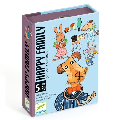 Kortų žaidimas - Laiminga šeima Kortų žaidimas - Laiminga šeima