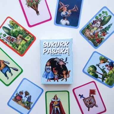 Kortų žaidimas "Sukurk pasaką" Kortų žaidimas "Sukurk pasaką"