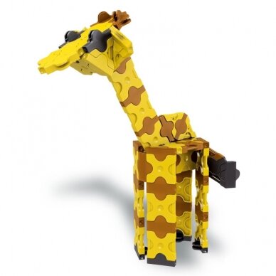 Konstruktorių rinkinys LaQ „Animal World Mini Giraffe“