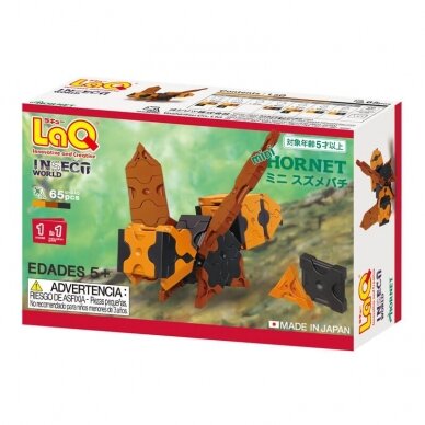 Konstruktorius LaQ „Insect World Mini Hornet” 1