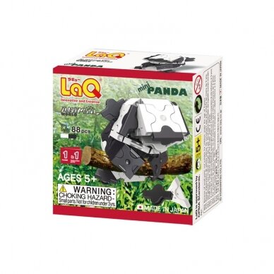 Konstruktorių rinkinys LaQ „Animal World Mini Panda“