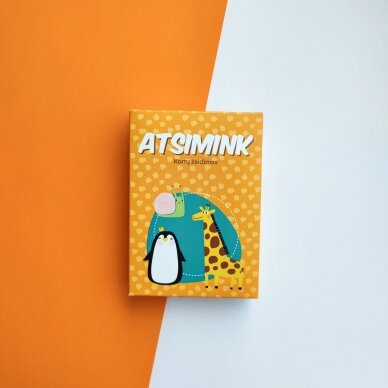 Kortų žaidimas "Atsimink" 4 Kortų žaidimas "Atsimink" 4